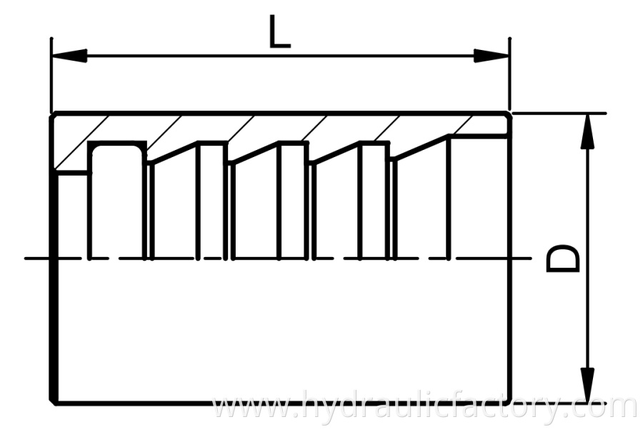 Ferrule Fittings Drawing